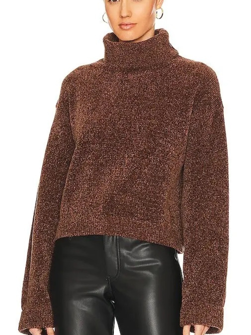 RE ONA Slouchy Turtle Neck Sweater Sz XS